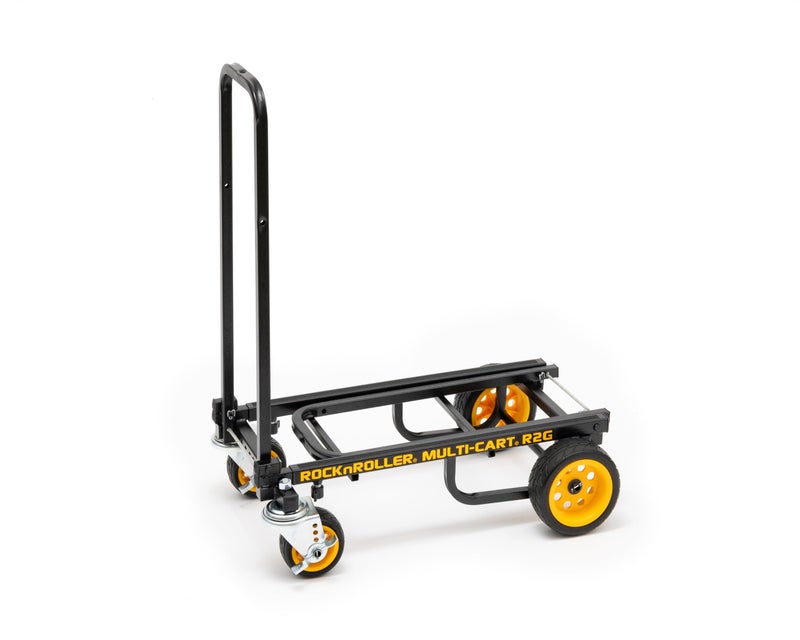 Rock-N-Roller R2G (Micro Ground Glider) 8-in-1 Folding Multi-Cart/Hand Truck/Dolly/Platform Cart/26" to 39" Telescoping Frame/350 lbs. Load Capacity, Black - Image 3