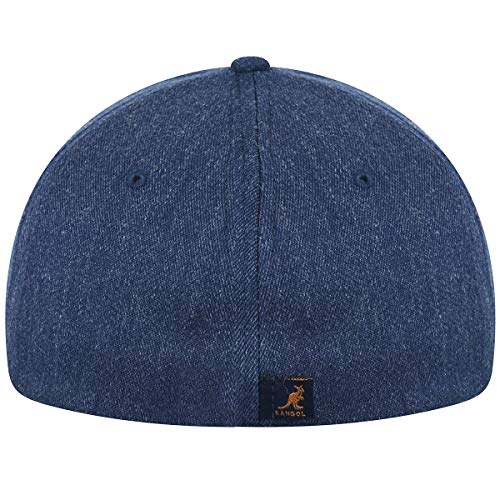 KANGOL قبعة بيسبول مرنة من كنجول للرجال والنساء، صغيرة-متوسطة، دنيم - Image 5