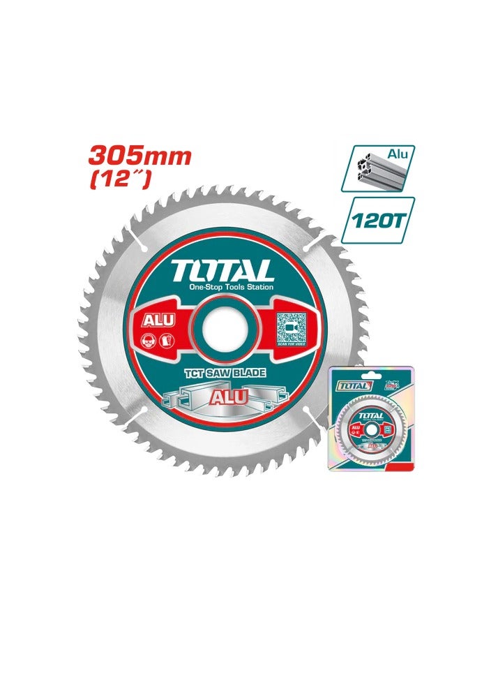 TOTAL 12-inch 120-tooth aluminum tray - TAC2339212 - Total