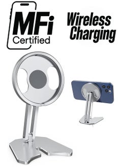 Stand for MagSafe Charger, Aluminum Magnetic Charger Holder Compatible with Apple iPhone 12, for 12 Mini, for 12 Pro, for 12 Pro Max.