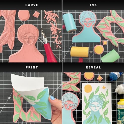 Speedball Water-Soluble Block Printing Ink, 5-Ounce Tube (Copper) - Image 4