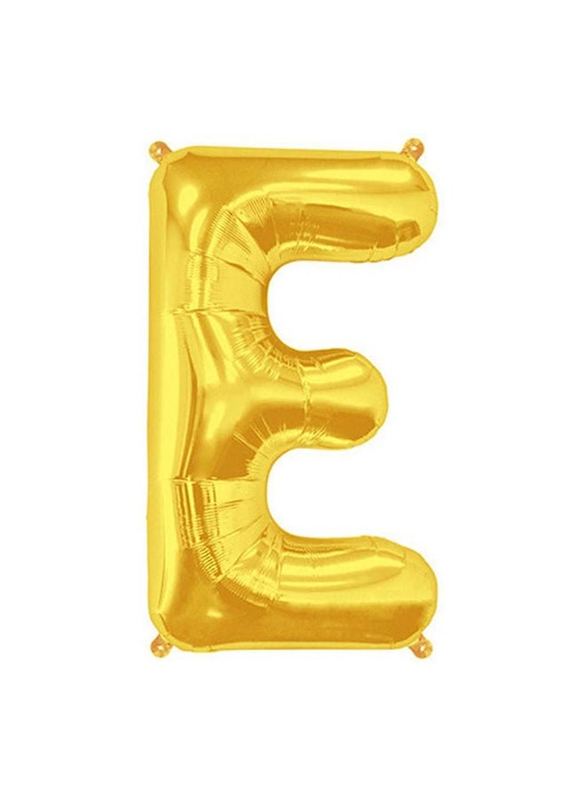 NIBEMINENT Letter-E Shape Foil Party Balloon 32inch - Image 1