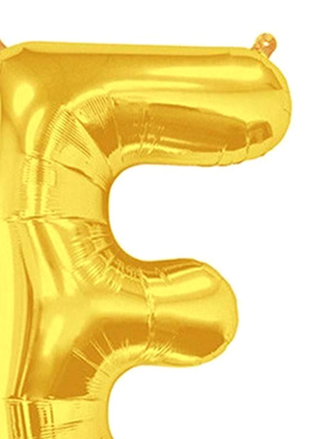 NIBEMINENT Letter-E Shape Foil Party Balloon 32inch - Image 2