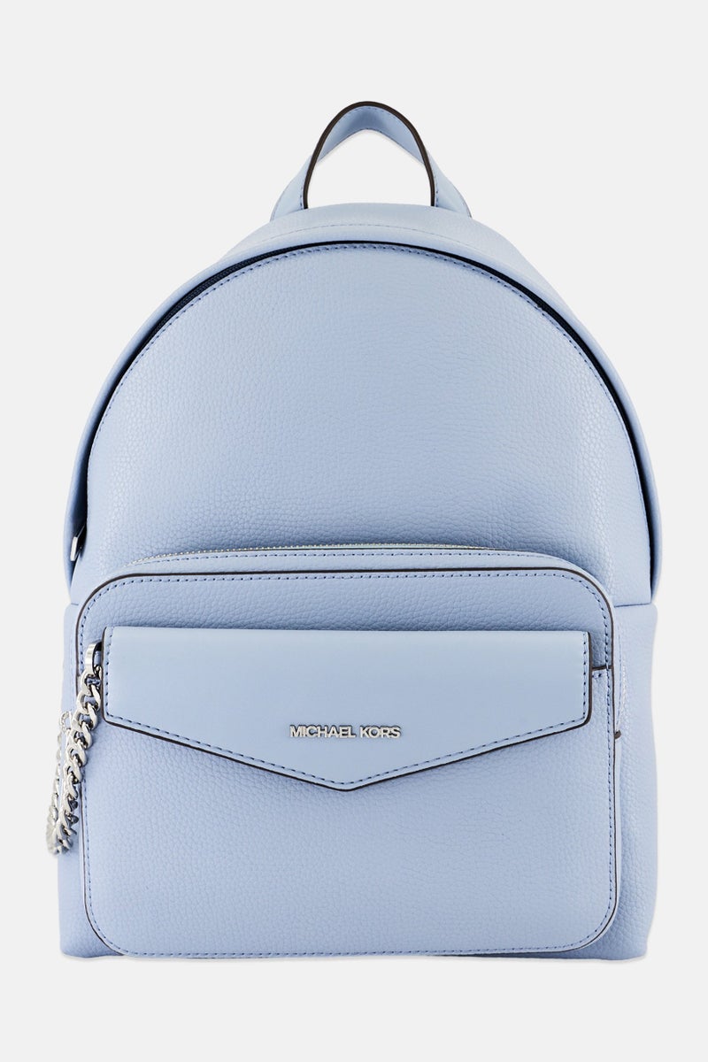 Michael Kors Women Maisie 2in1 Pebble Leather Backpack 25 L x 37 H x 16 W cm, Pale Blue  - Image 3