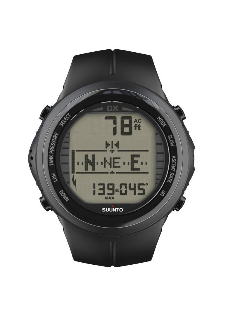Suunto DX BLACK ELASTOMER STRAP  - Image 1
