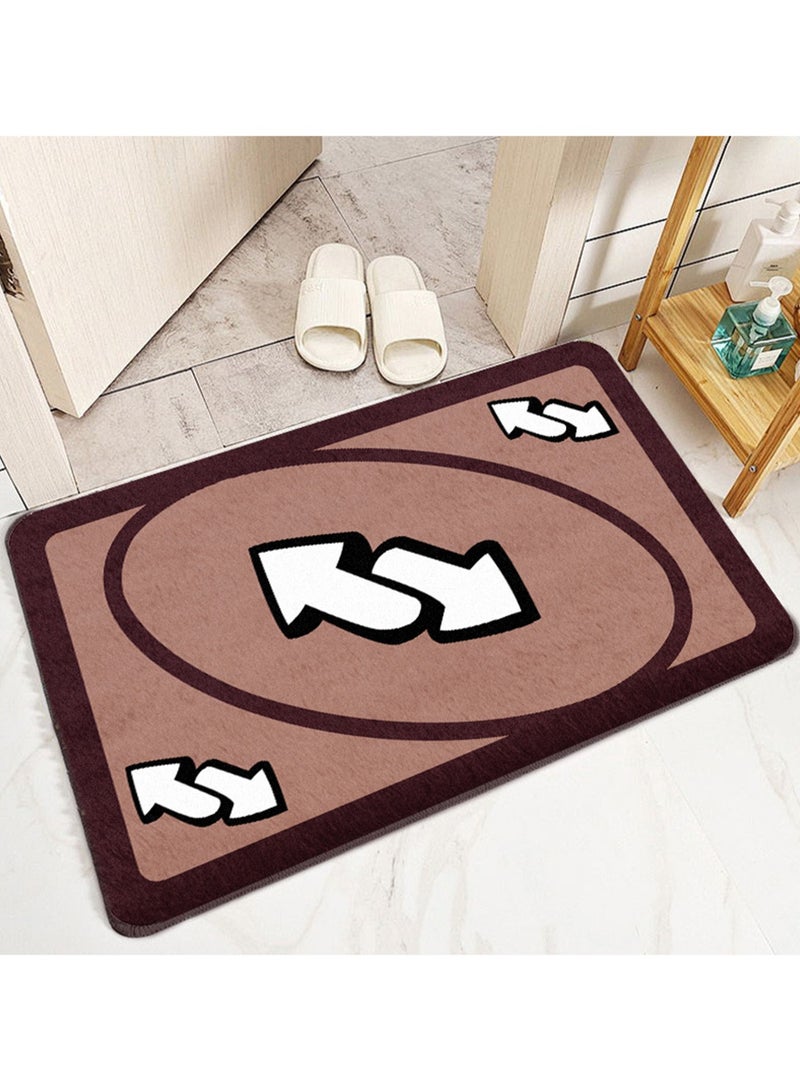 Ins Style Girl Imitation Cashmere Bedroom Bedside Blanket Bathroom Water-Absorbing Non-Slip Floor Mat Bathtub Foot Mat (40*60cm) - Image 2