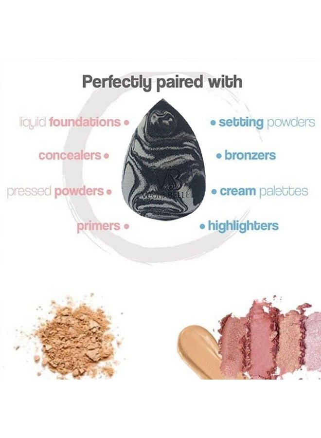 Veoni Belle Beauty Blender Super Soft Sponge For Face Makeup.Makeup Blender Sponge Latex Free Professional Quality Makeup Beauty Sponge For Blending Foundation Makeup Blender - Image 4