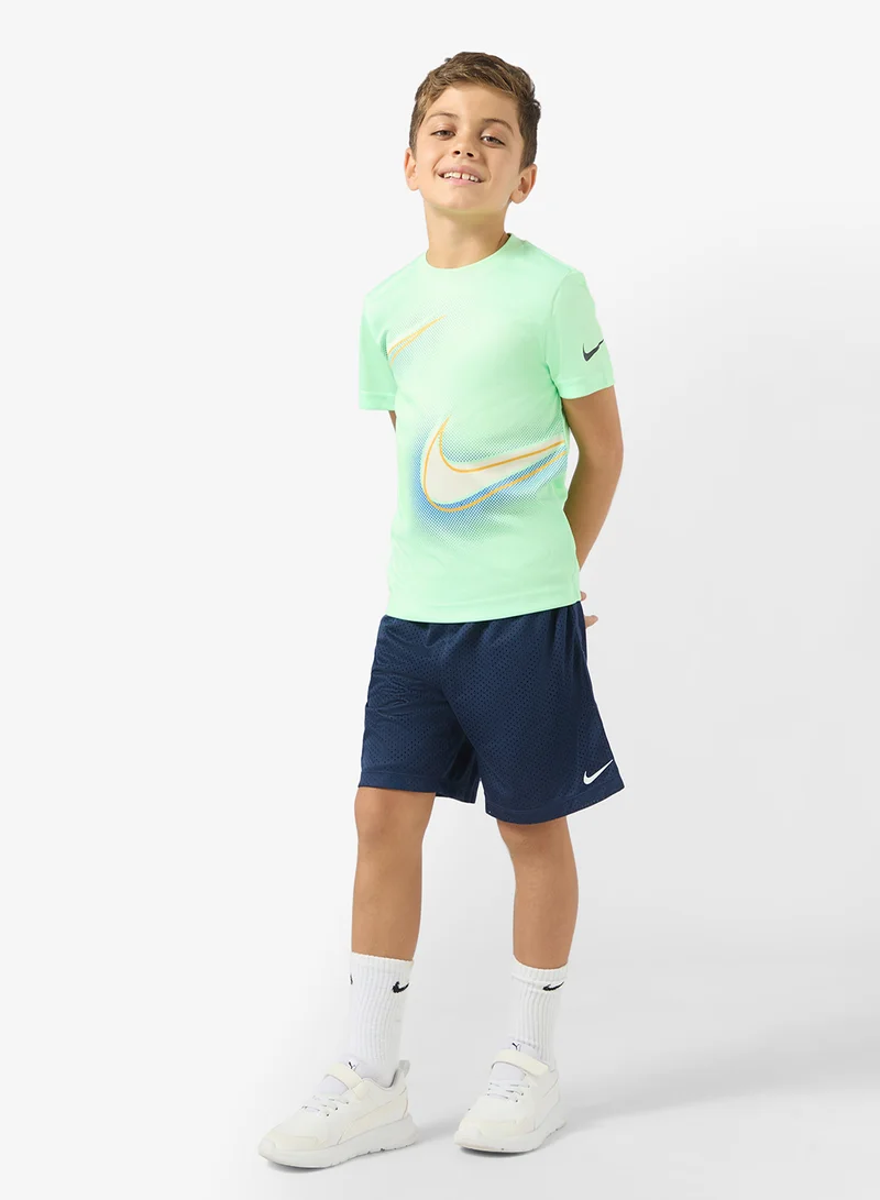 Nike Kids Stacked Up Swoosh T-Shirt