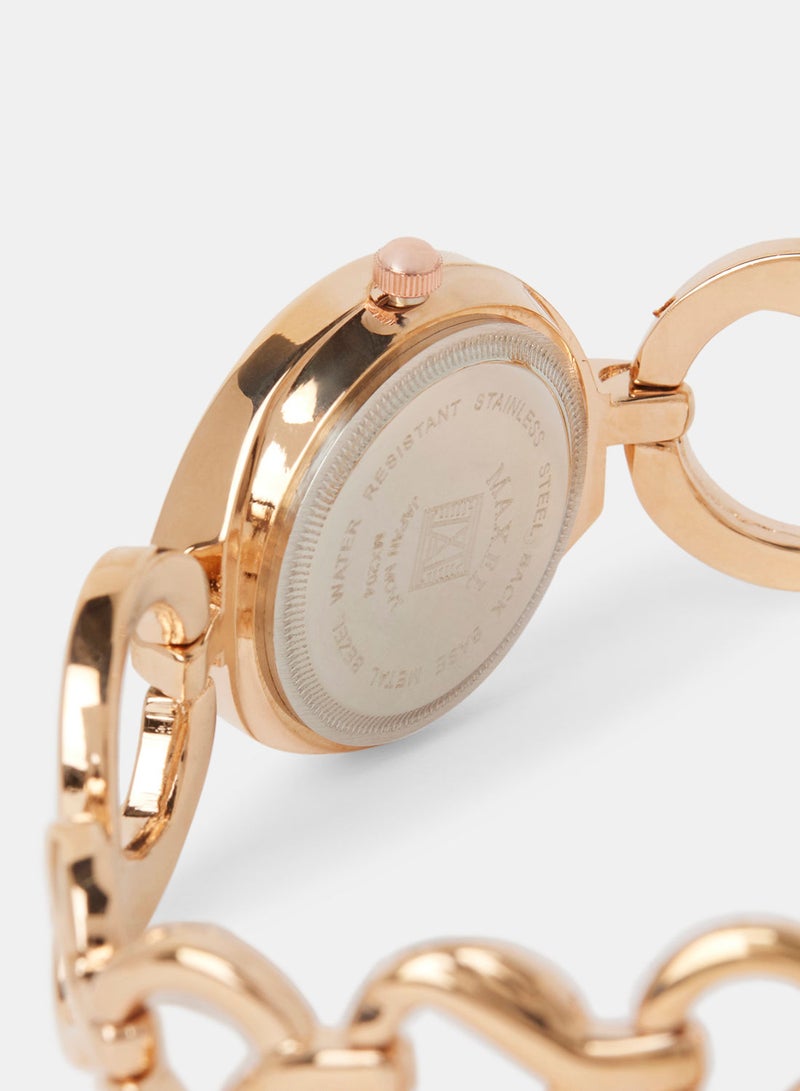 Maxel ساعة يد نسائية انالوج MX20 - 28 مم - Image 4