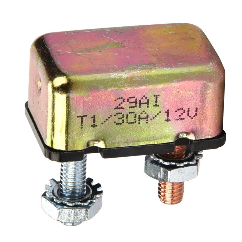 Automatic Reset Circuit Breaker 12V-24V High Quality Metal Housing - Intelligent Auto-Reset Protection for Battery Chargers Trucks Buses Electric Cars - Image 4