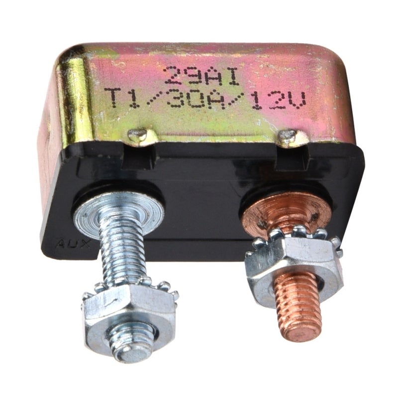 Automatic Reset Circuit Breaker 12V-24V High Quality Metal Housing - Intelligent Auto-Reset Protection for Battery Chargers Trucks Buses Electric Cars - Image 5