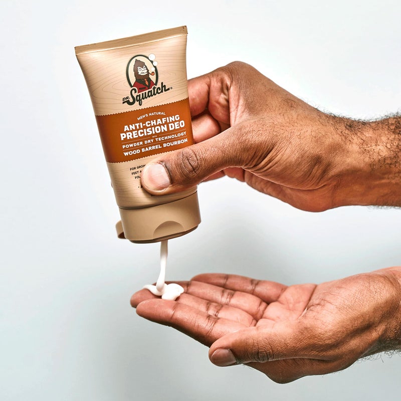 Dr. Squatch Whole Body Deodorant for Men - Odor + Sweat Control - Aluminum + Talc Free - Natural Ingredients - Dermatologist-Tested for All Skin Types - Wood Barrel Bourbon (3.4 fl oz, 2-Pack) - Image 5