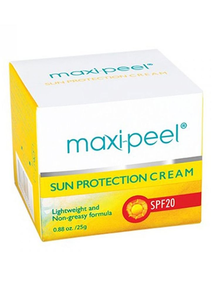 MAXI PEEL Sun Protection Cream SPF 20 25g - Image 2