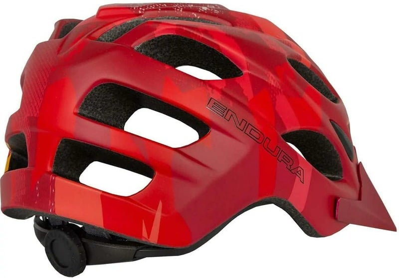 Endura Men's Hummvee Helmet - Red - Image 2