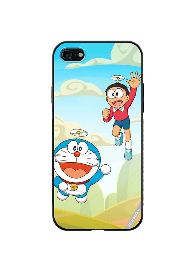 VR CREATIVE Protective Case Cover For Apple iPhone SE (2022) Dorami Design Multicolour - Image 1