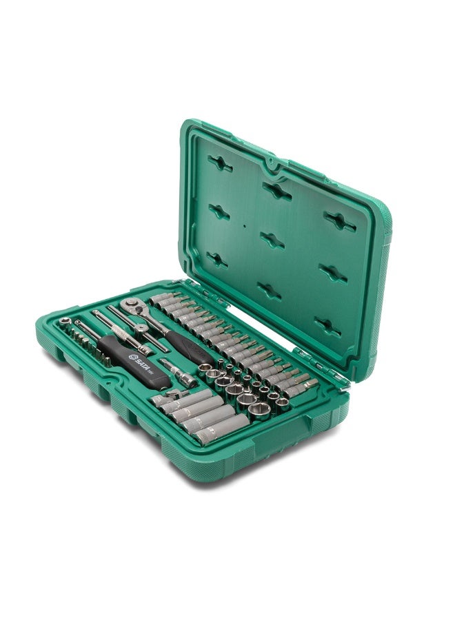 Sata SATA ST09002SJ 52-Piece 1/4" Drive 6 Point Metric Socket Set - Image 2