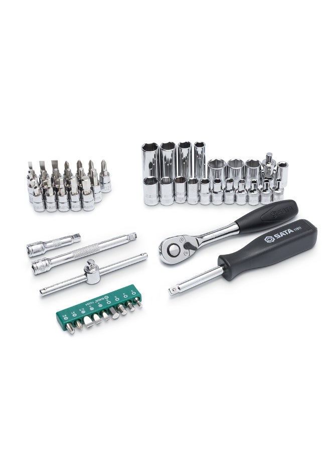 Sata SATA ST09002SJ 52-Piece 1/4" Drive 6 Point Metric Socket Set - Image 4