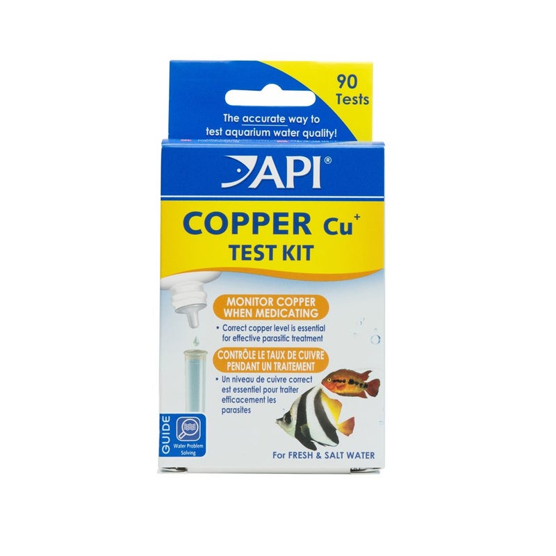 API COPPER TEST KIT 90-Test Aquarium Water Test Kit - Image 1