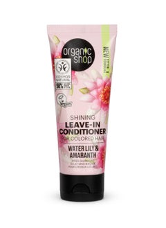 Shining Leave-In Conditioner For Colored Hair Water Lily And Amaranth, 75 ml
