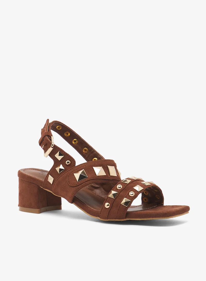 Ginger Sling-Back Heeled Sandals