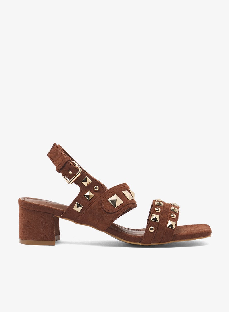 جينجر صنادل بكعب خلفي بحمالة - Image 1