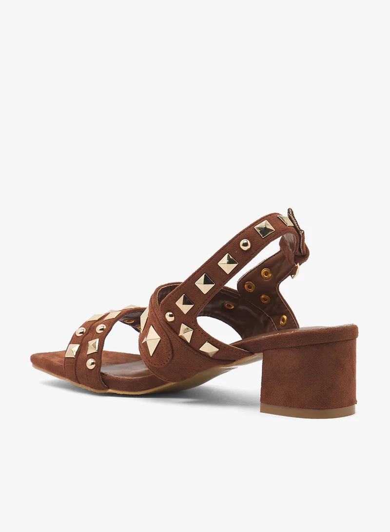 Ginger Sling-Back Heeled Sandals