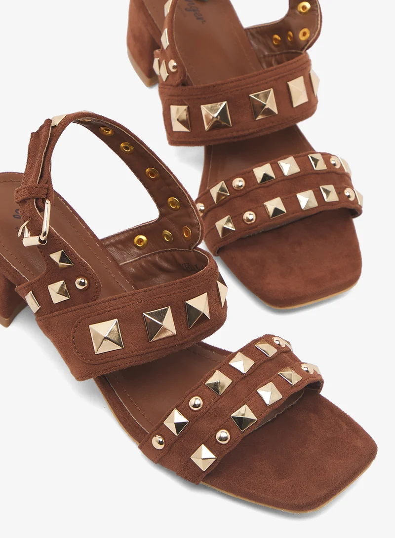 Ginger Sling-Back Heeled Sandals