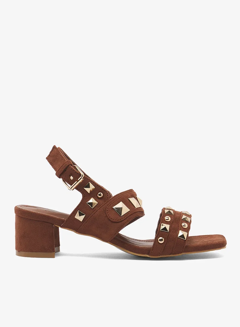 Ginger Sling-Back Heeled Sandals