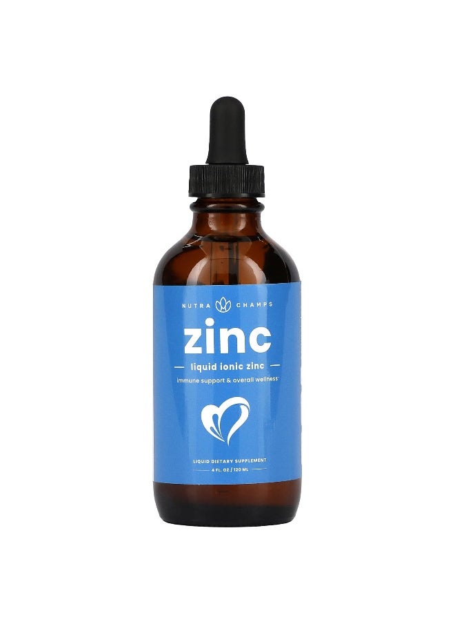 NutraChamps NutraChamps, Zinc, Liquid Ionic, Unflavored, 4 fl oz (120 ml)  - Image 3