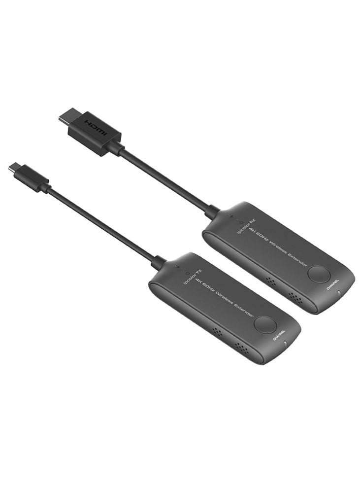 لينكينج موسع HDMI لاسلكي من نوع Type-C بدقة 4K بسرعة 60 هرتز ومدى 20 متر موديل LKV488 - Image 2