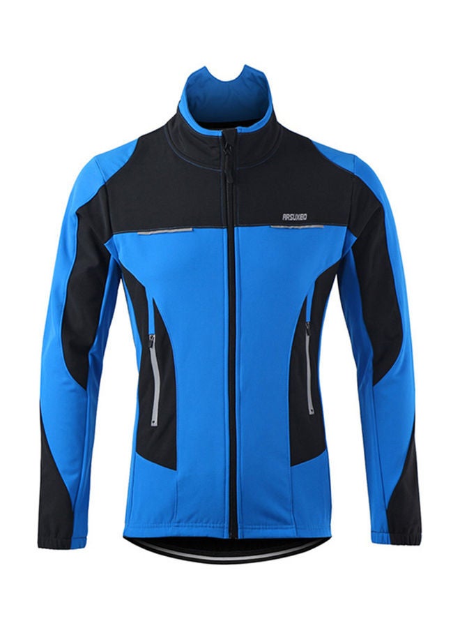 NIBEMINENT Autumn And Winter Windproof Warm Cycling Jersey XL - Image 1