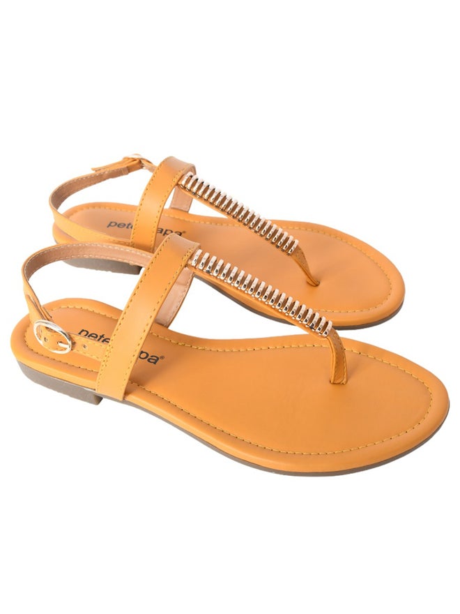 Peterpapa Embellished Strap Sandals with Buckle - Image 1