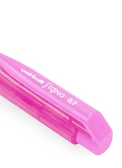 Uniball 12-Piece Signo Gel Ink Retractable Rollerball Pen Multicolour  - Image 2