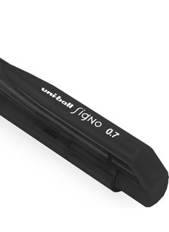Uniball 12-Piece Signo Gel Ink Retractable Rollerball Pen Multicolour  - Image 4