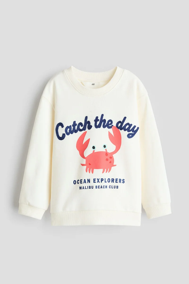 H&M Motif-detail sweatshirt