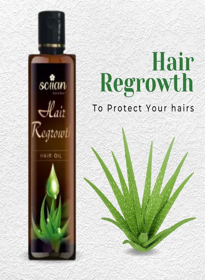 SCIIAN Aloevera-100ml | Natural Goodness of Aloevera Ayurvedic Herbs | Provide Nourishment,moisturization & Hair Growth | Ultra-Light & Non-Sticky | Paraben & Sulphates Free | for Soft, Shiny Hair - Image 4