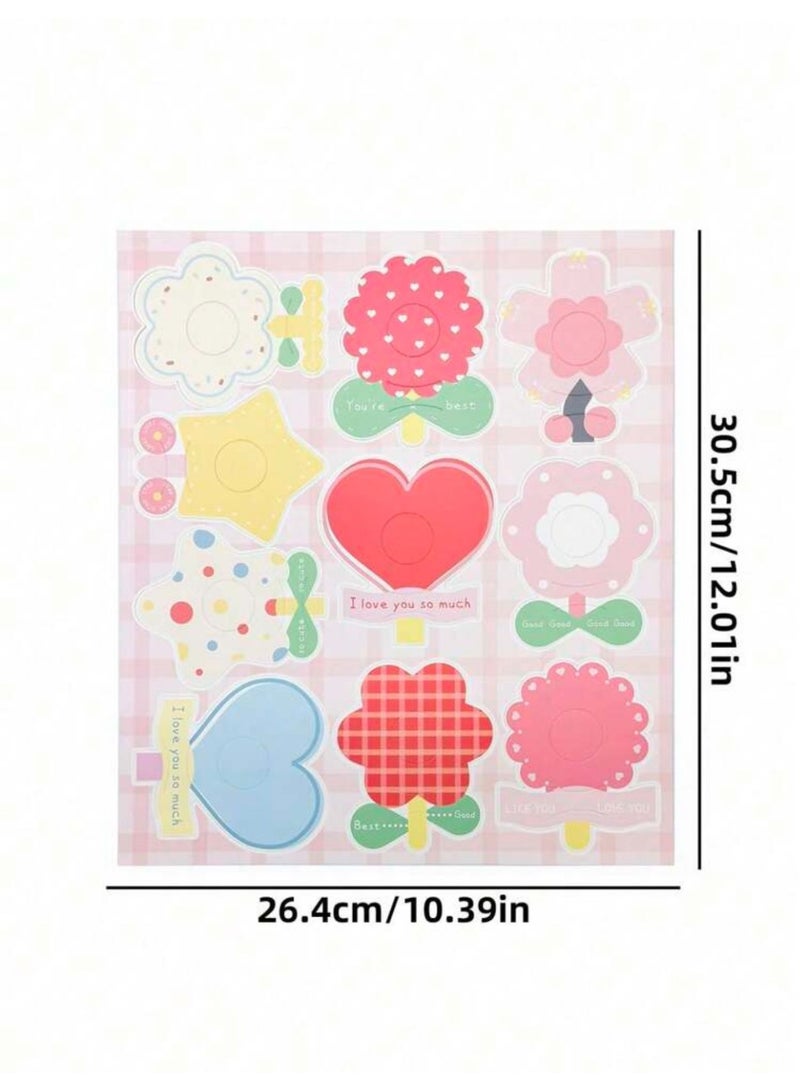 بطاقات تزيين وتغليف للحلوى – أشكال لطيفة للتوزيعات والهدايا (50 قطعة) - Image 5