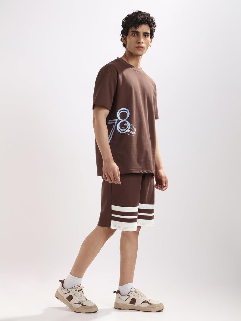 NOBERO طقم بني متناسق للرجال - Image 3