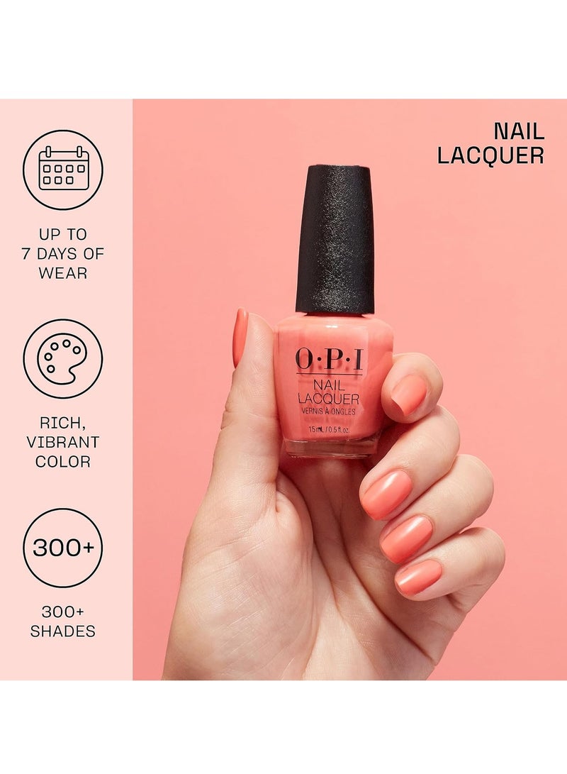 أو بي آي O.P.I طلاء أظافر 15 مل طلاء أظافر يدوم طويلاً ومقاوم للتشقق - Image 3