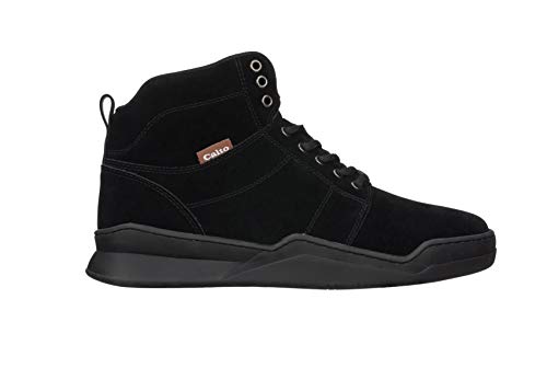 CALTO Mens Invisible Height Increasing Elevator Shoes Black Athletic Ankle Top Sneaker Boots 26 Inches Taller H3124 Size 7 DM US - Image 3