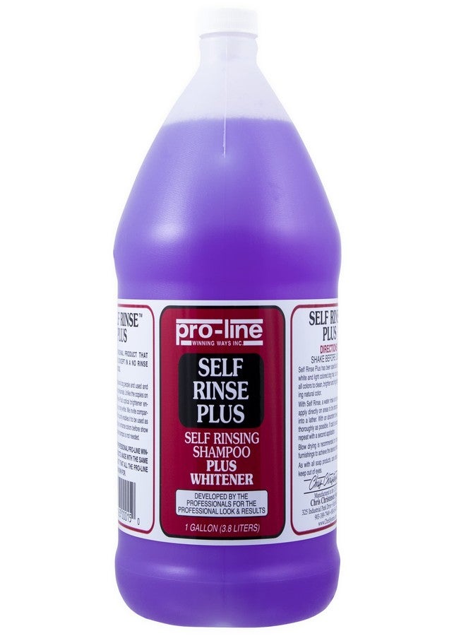 Chris Christensen ProLine Self Rinse Plus Dog Shampoo, Groom Like a Professional, Brightens and Whitens, No Rinse Cleaner, Made in USA - Image 1