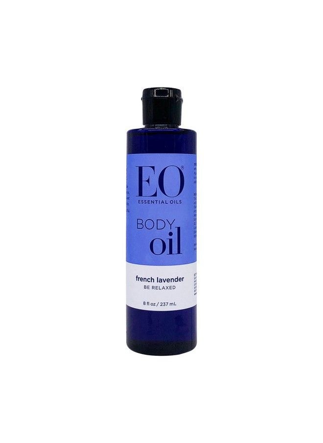 EO Body Oil: Massage And Moisturize French Lavender 8 Ounce  - Image 1