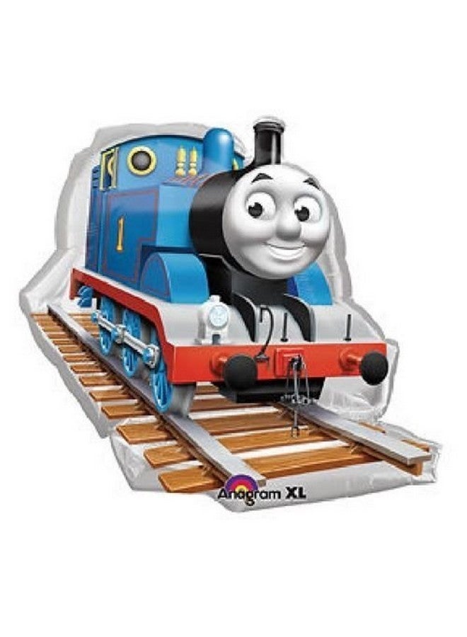 Mayflower Products Anagram Thomas the Train Engine 2nd Birthday Party Supplies and Balloon Decorations - Image 2