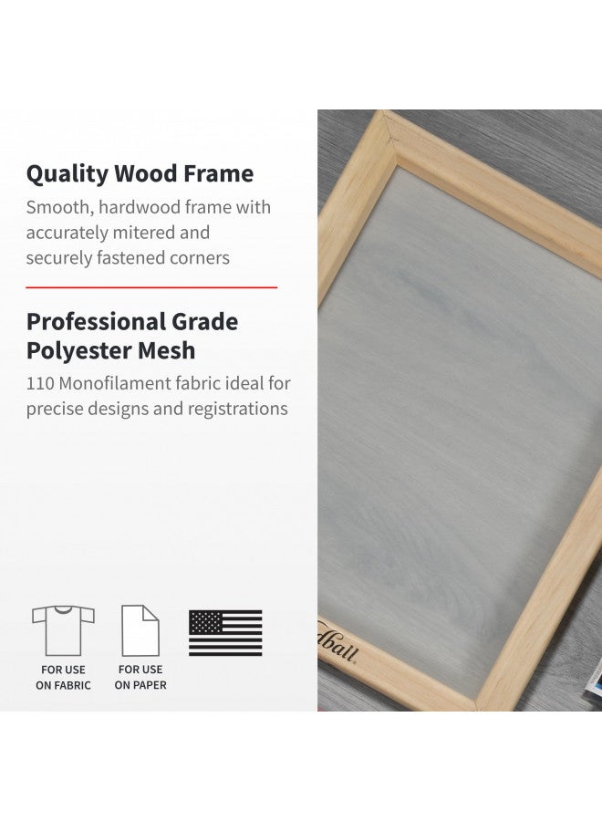 Speedball 110 Monofilament Screen Printing Frame & Base Unit, 10-Inch x 14-Inch - Image 2