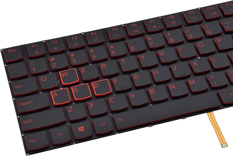 Wefly Laptop Keyboard Compatible for Lenovo Legion Y520-15ikbn Y720-15ikb R720-15IKB(Compatible Lenovo Legion Y530-15ICH Y540-15IRH Y540-17IRH Y545 Y7000p) with Backlit US Layout - Image 4