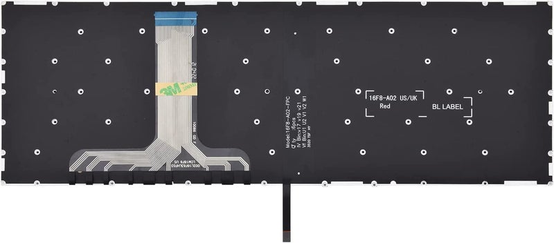 Wefly Laptop Keyboard Compatible for Lenovo Legion Y520-15ikbn Y720-15ikb R720-15IKB(Compatible Lenovo Legion Y530-15ICH Y540-15IRH Y540-17IRH Y545 Y7000p) with Backlit US Layout - Image 3