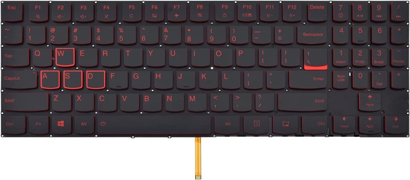 Wefly Laptop Keyboard Compatible for Lenovo Legion Y520-15ikbn Y720-15ikb R720-15IKB(Compatible Lenovo Legion Y530-15ICH Y540-15IRH Y540-17IRH Y545 Y7000p) with Backlit US Layout - Image 2