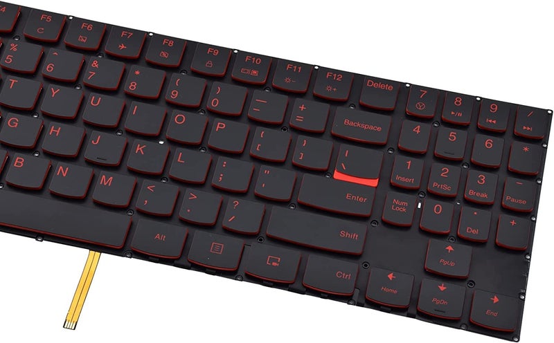 Wefly Laptop Keyboard Compatible for Lenovo Legion Y520-15ikbn Y720-15ikb R720-15IKB(Compatible Lenovo Legion Y530-15ICH Y540-15IRH Y540-17IRH Y545 Y7000p) with Backlit US Layout - Image 5