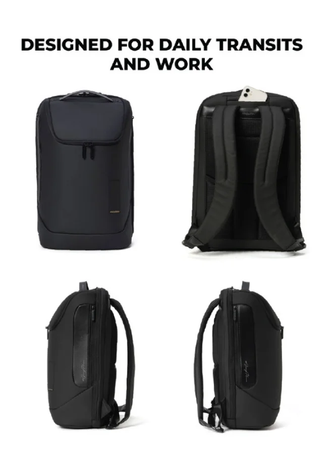 Mokobara The Transit Backpack 2.0 30L Premium Polyester 15.6" Unisex Multipurpose Laptop Backpack (Crypto 2.0)