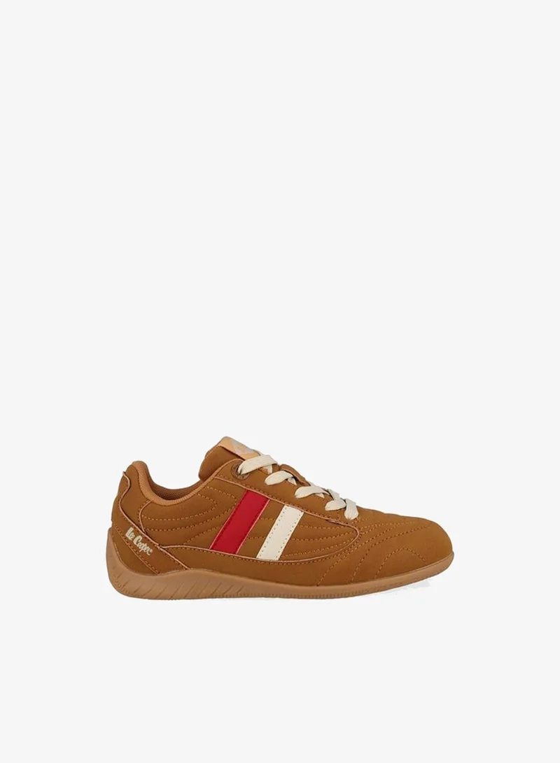 لي كوبر Boys Panalled Lace-Up Sneakers